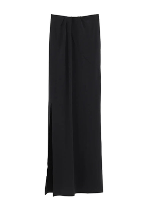 Jacquemus slit-detail maxi skirt - Black