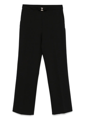 TWINSET bow-detailing trousers - Black