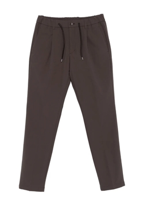 Herno pleated drawstring trousers - Brown