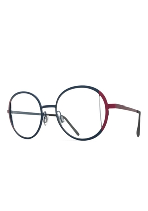 Blackfin Milos round-frame glasses - Blue