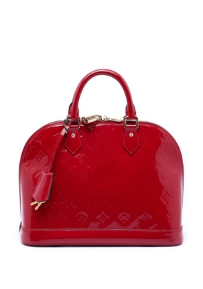 Louis Vuitton Pre-Owned 2013 Monogram Vernis Alma PM handbag - Red