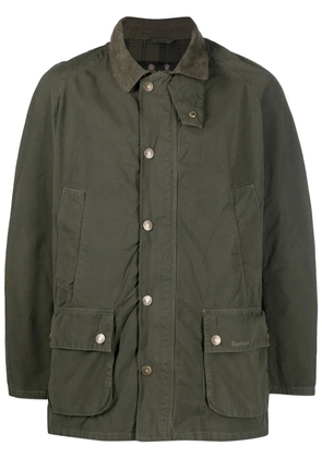 Barbour spread-collar shirt jacket - Green