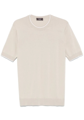 Peserico cotton T-shirt - Neutrals