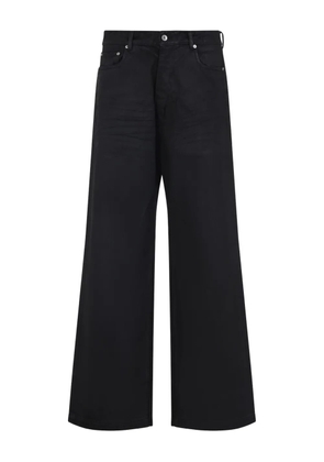 Rick Owens DRKSHDW cotton wide-leg jeans - Black