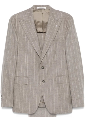 Tagliatore pinstriped suit - Grey