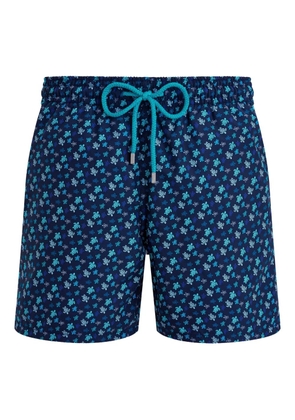 Vilebrequin Micro Ronde Des Tortues Rainbow swim shorts - Blue