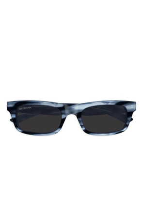 Balenciaga Eyewear rectangle-frame sunglasses - Blue