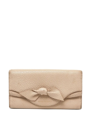Burberry Pre-Owned Bow Continental wallet - Neutrals