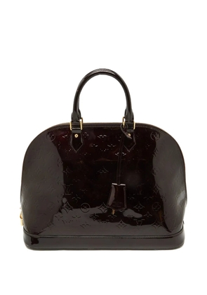 Louis Vuitton Pre-Owned patent-leather monogram bag - Red