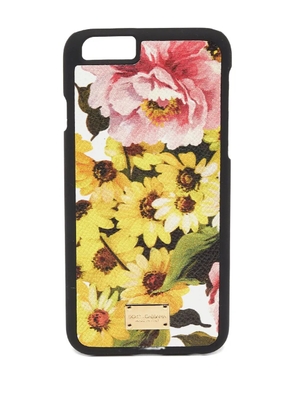 Dolce & Gabbana Pre-Owned floral-print iPhone 6 case - Black