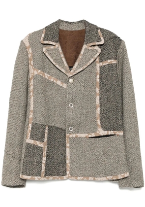 COMMUNS single-breasted blazer - Black