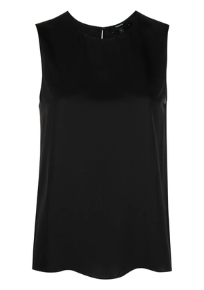 Theory sleeveless silk vest top - Black