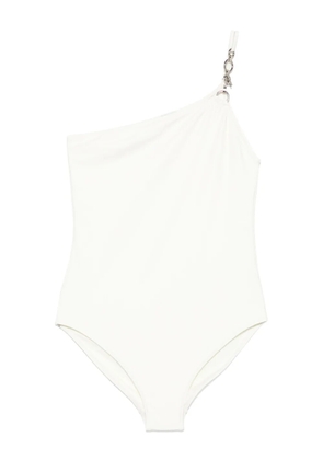 Lanvin one-shoulder swimsuit - Neutrals