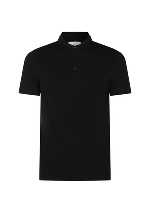 Malo buttoned polo shirt - Black