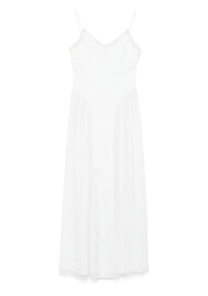 ROTATE BIRGER CHRISTENSEN lace-trim maxi dress - Neutrals