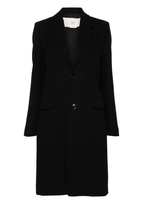 AMI Paris wool coat - Black
