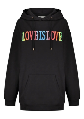 Alberta Ferretti cotton hoodie - Black