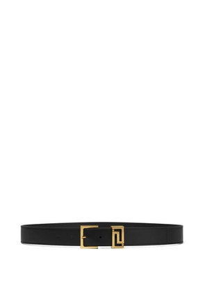 Versace Greca buckle belt - Black