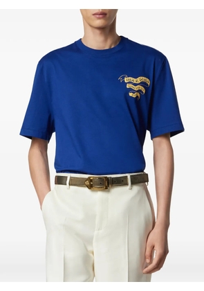 Versace Medusa Totem graphic-print T-shirt - Blue