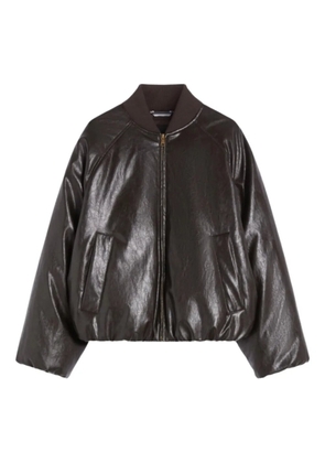 Weekend Max Mara POTENTE zip-closure bomber jacket - Brown