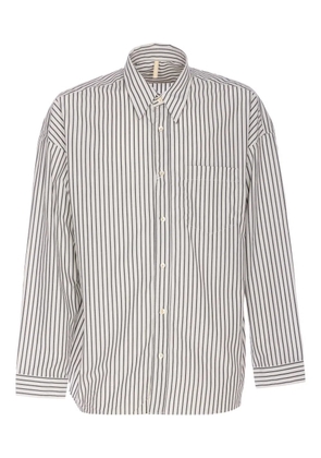 Sunflower striped pocket shirt - Grey