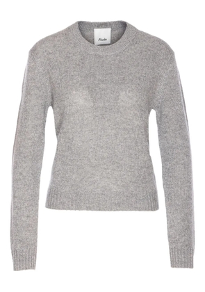 Allude crew-neck cashmere sweater - Grey