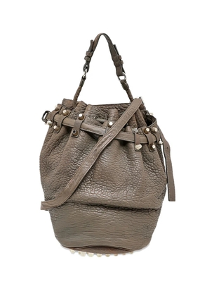 Pre-Owned Alexander Wang Diego bucket bag - Grey