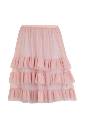 Valentino Garavani ruffled midi skirt - Pink