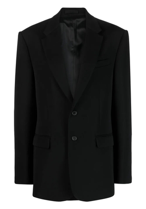 WARDROBE.NYC relaxed-fit single-breasted blazer - Black