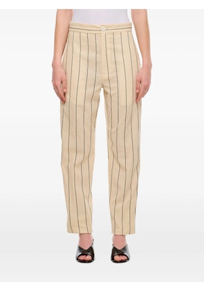 Setchu striped trousers - Neutrals