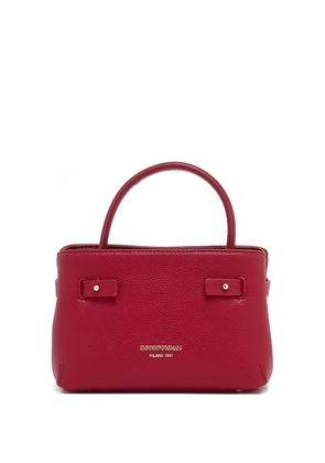 Emporio Armani top-handle satchel - Red