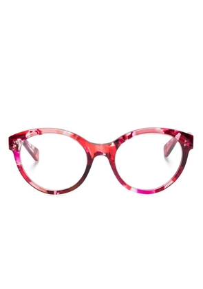 Chloé Eyewear butterfly-frame glasses - Red