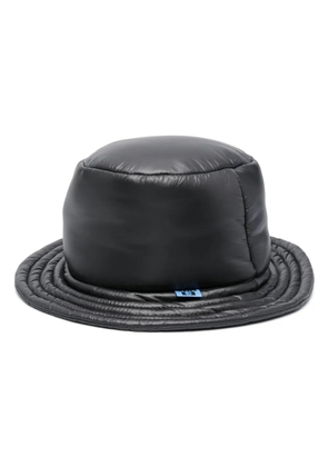 Maison MIHARA YASUHIRO logo-patch padded bucket hat - Black