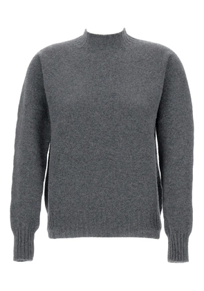 Drumohr wool mock-neck sweater - Grey