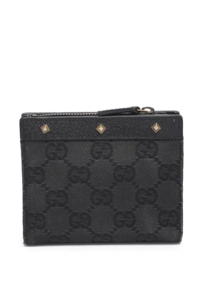 Gucci Pre-Owned canvas stud wallet - Grey