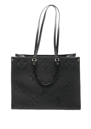 Louis Vuitton Pre-Owned 2021-2025 Monogram Empreinte Onthego GM satchel - Black
