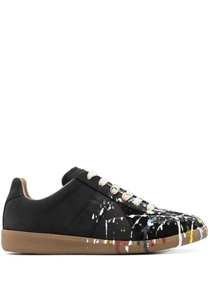 Maison Margiela Paint Replica low-top sneakers - Black