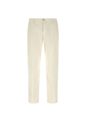 Jacob Cohën logo patch trousers - Neutrals