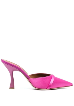 Malone Souliers 95mm sculpted heeled mules - Pink