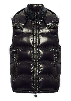 Moncler high-shine padded gilet - Black