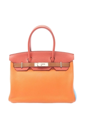 Hermès Pre-Owned 2012 Clemence Birkin 30 handbag - Orange