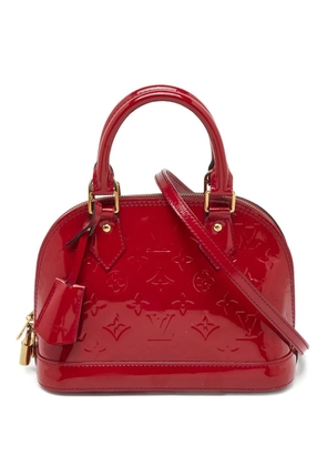 Louis Vuitton Pre-Owned 2014 BB Alma monogram dual-handles tote bag - Red