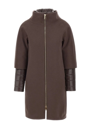 Herno long-sleeve coat - Brown