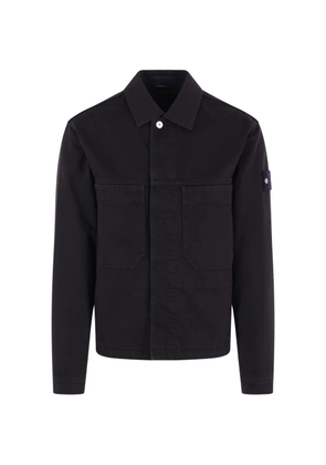 Stone Island patch-pocket jacket - Black