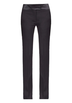 Ferragamo Tuxedo straight-leg tailored trousers - Black
