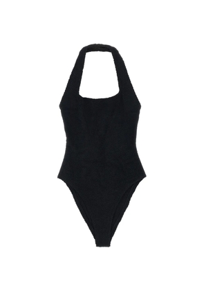 Hunza G Sandy crinkle swimsuit - Black