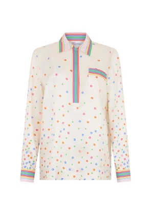 Valentino Garavani floral-print shirt - Neutrals