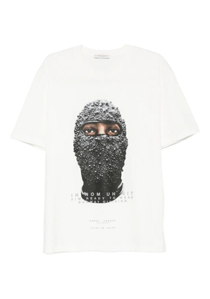 Ih Nom Uh Nit mask-print T-shirt - White