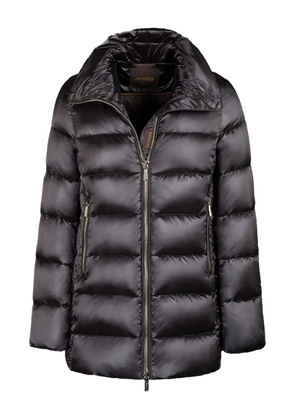 Moorer zip-fastening coat - Black