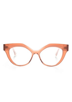 Cazal 5000 cat-eye glasses - Brown
